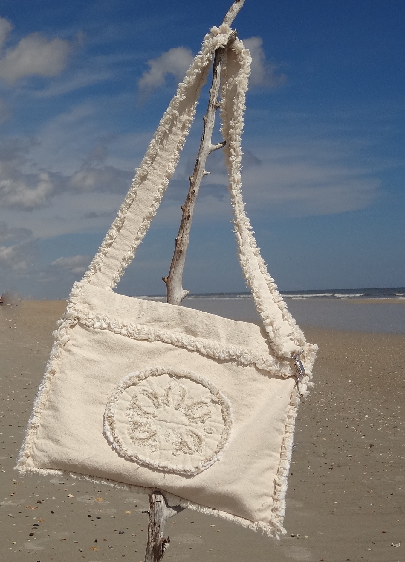 Sand Dollar Laptop Case (Two-tone Applique)