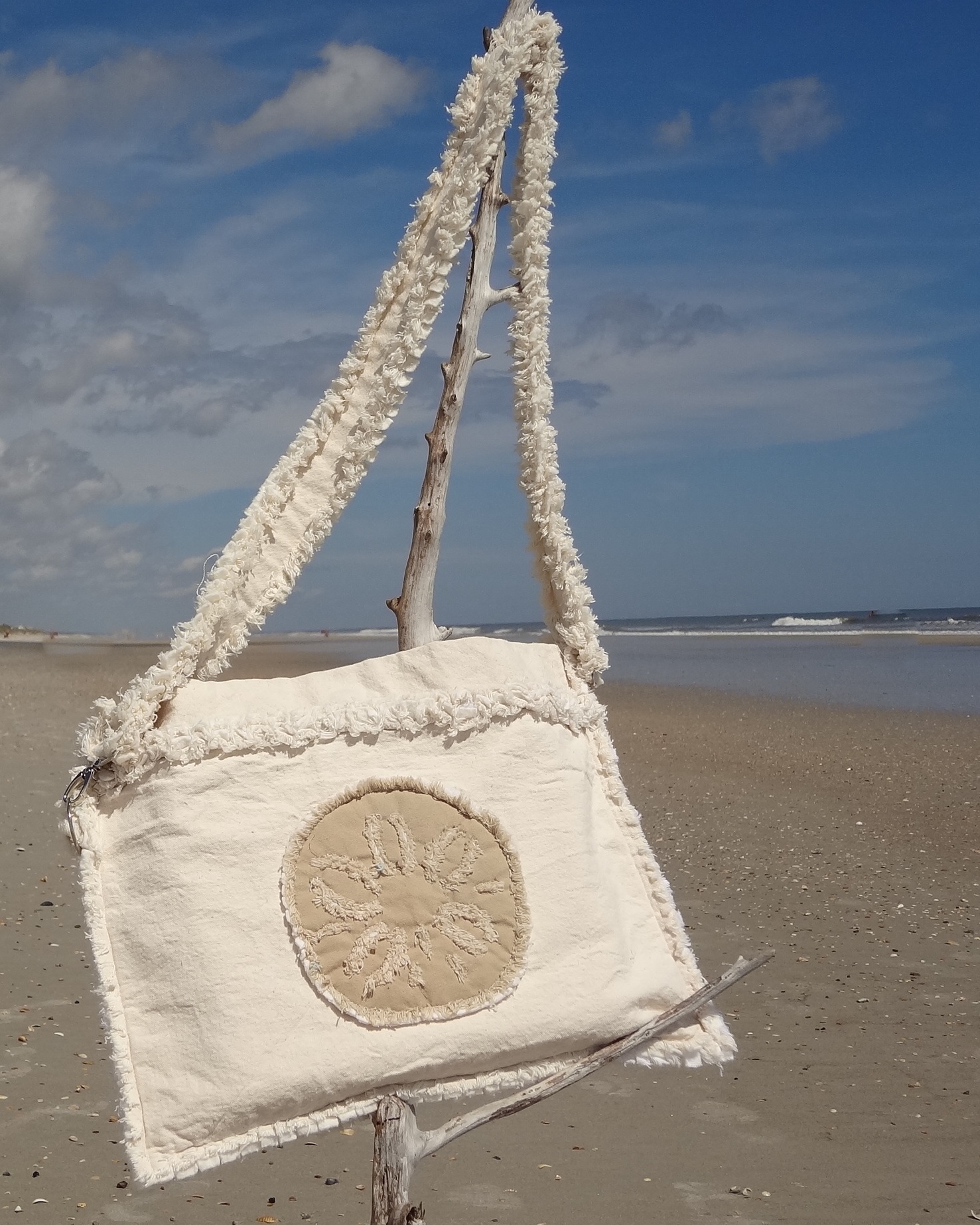 Sand Dollar Laptop Case (Khaki Sand Dollar)