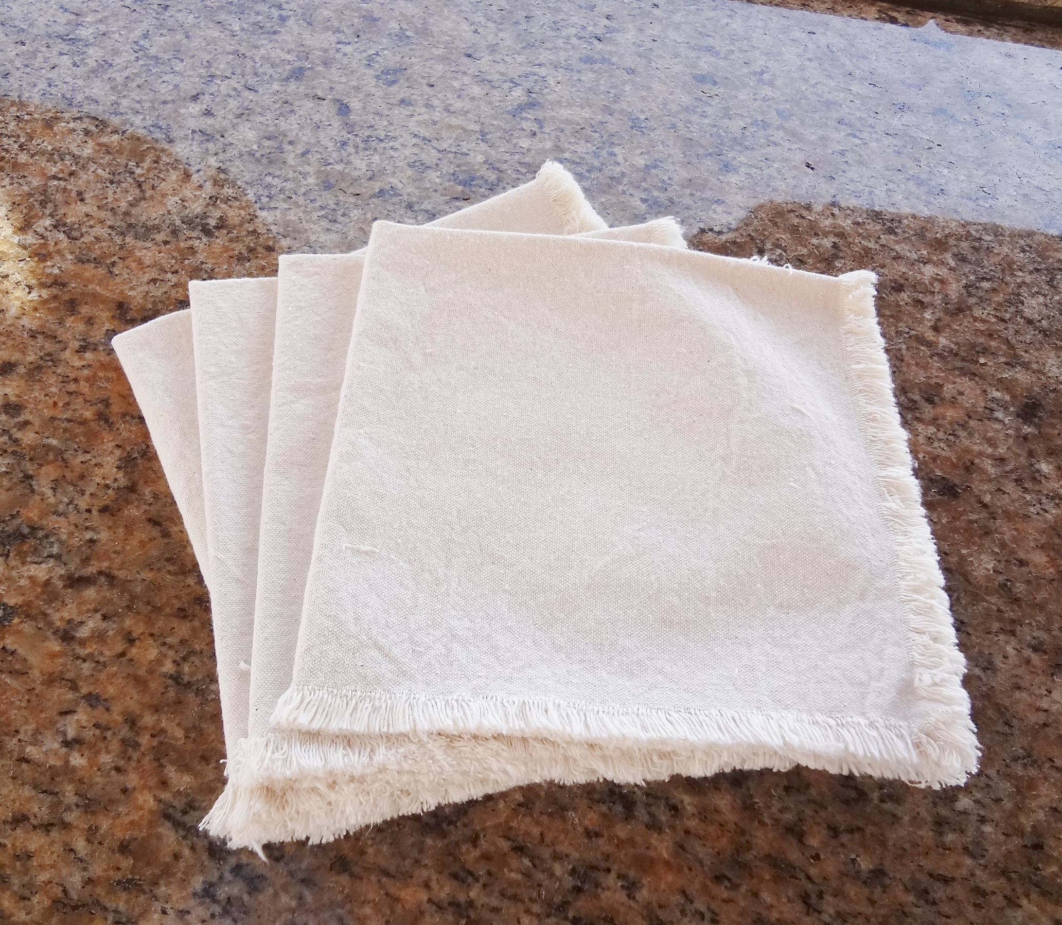 Frayed Edge Napkins