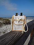  Wine Bottle Bag-Double W/Flap