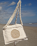 Sand Dollar Laptop Case (Khaki Sand Dollar)